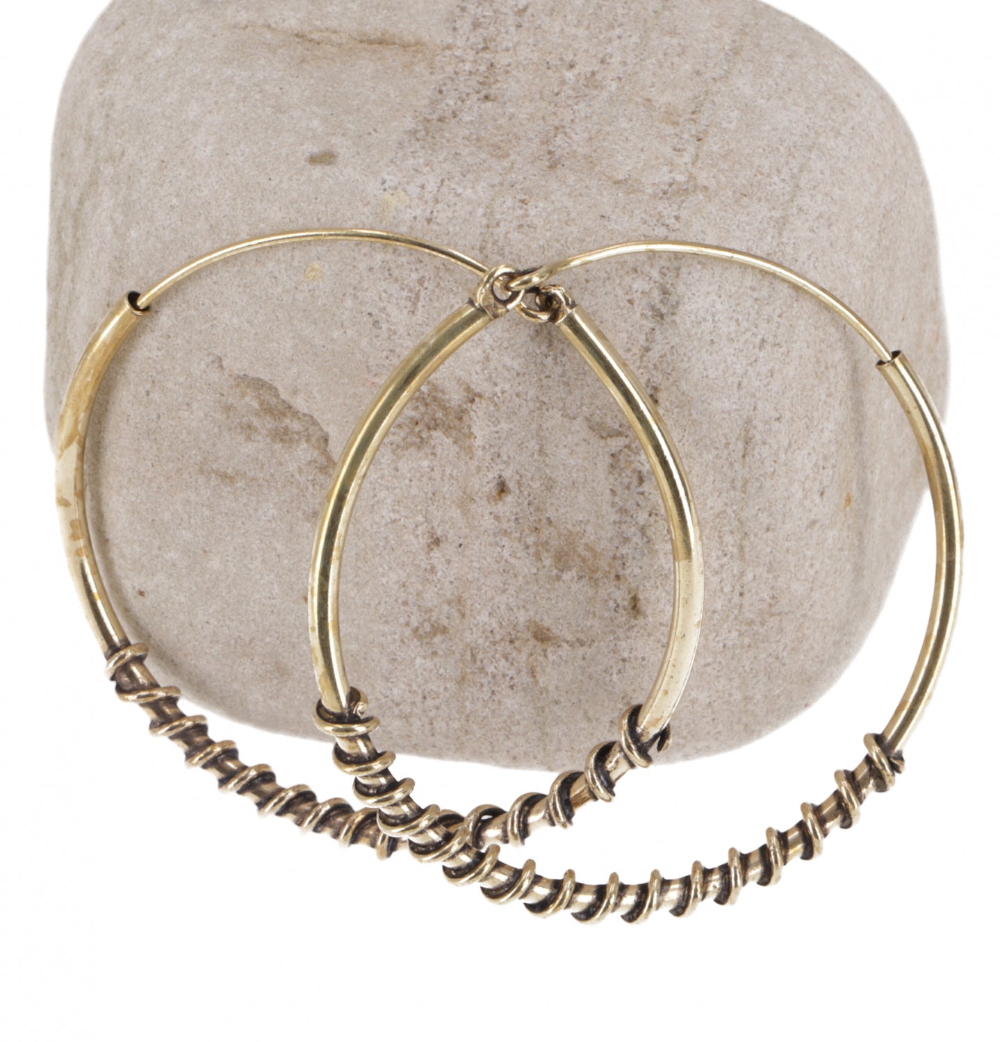 Brass Hoops