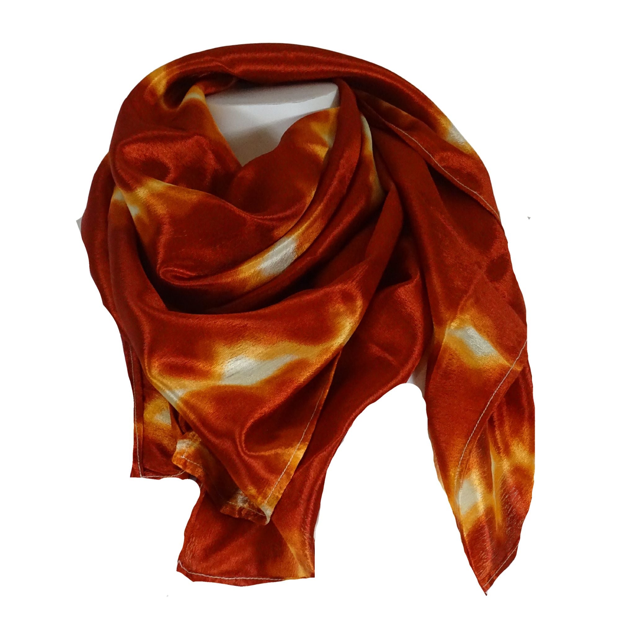 Amara Tørklæde Burnt Orange