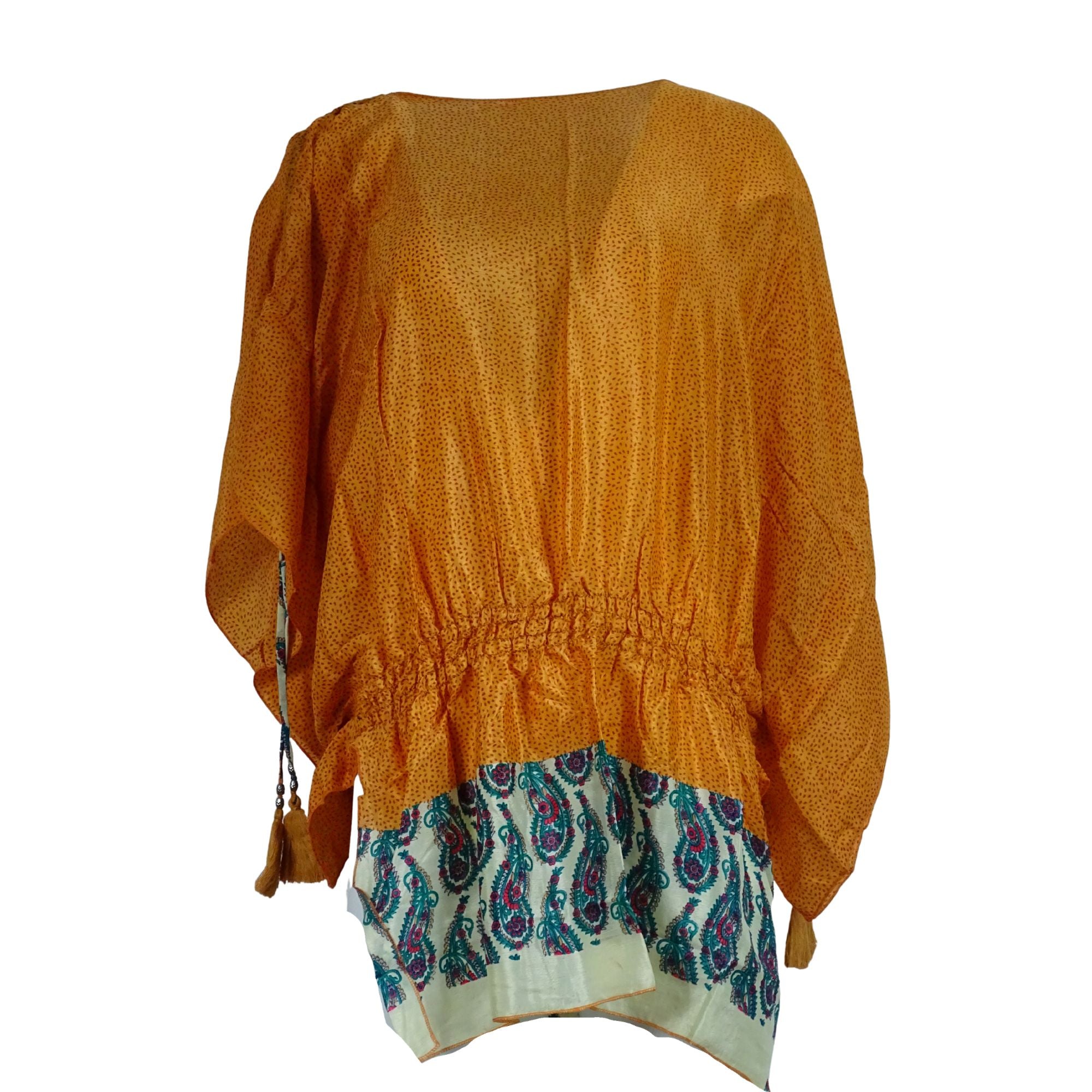 Priya Kaftanbluse Orange