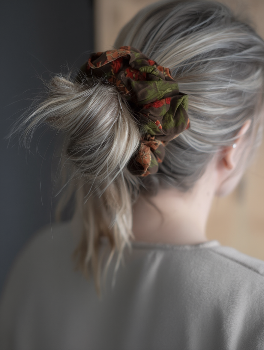 Scrunchie Brown