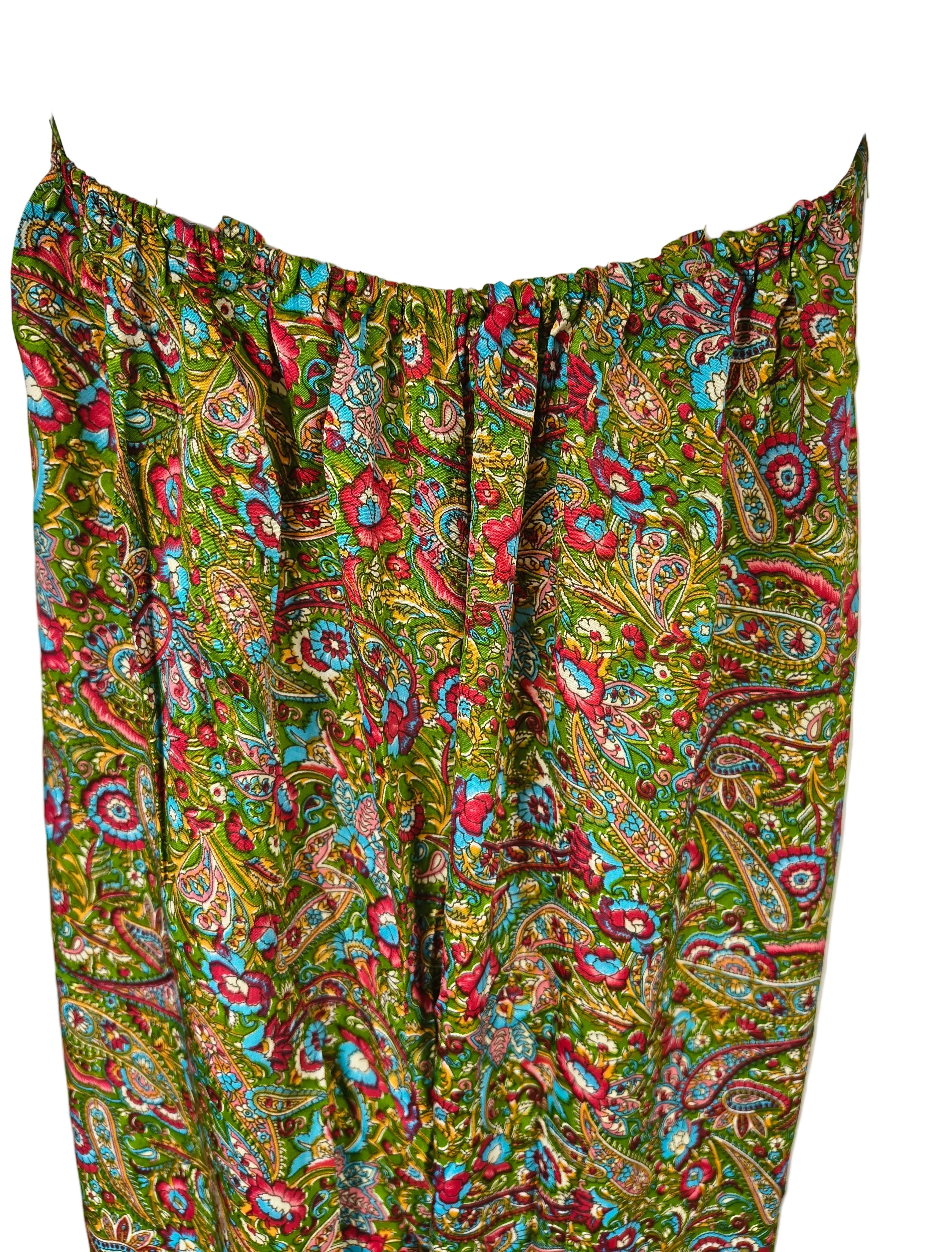 Nisha Halterneck Buksedragt - Paisley Green
