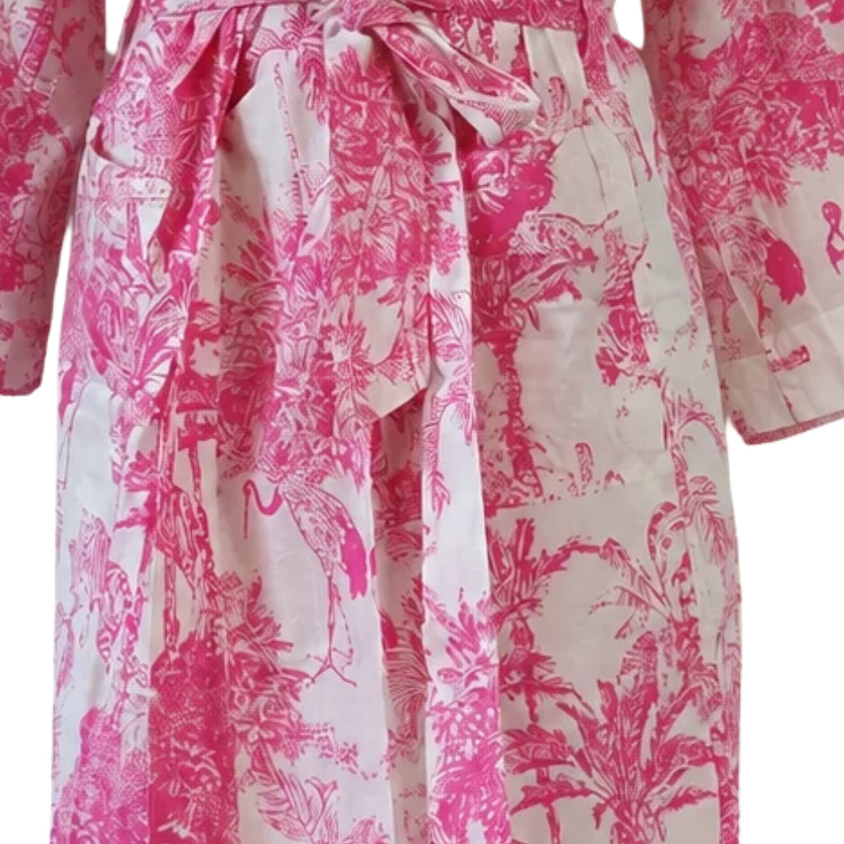 Kimono Blockprint Pink n&