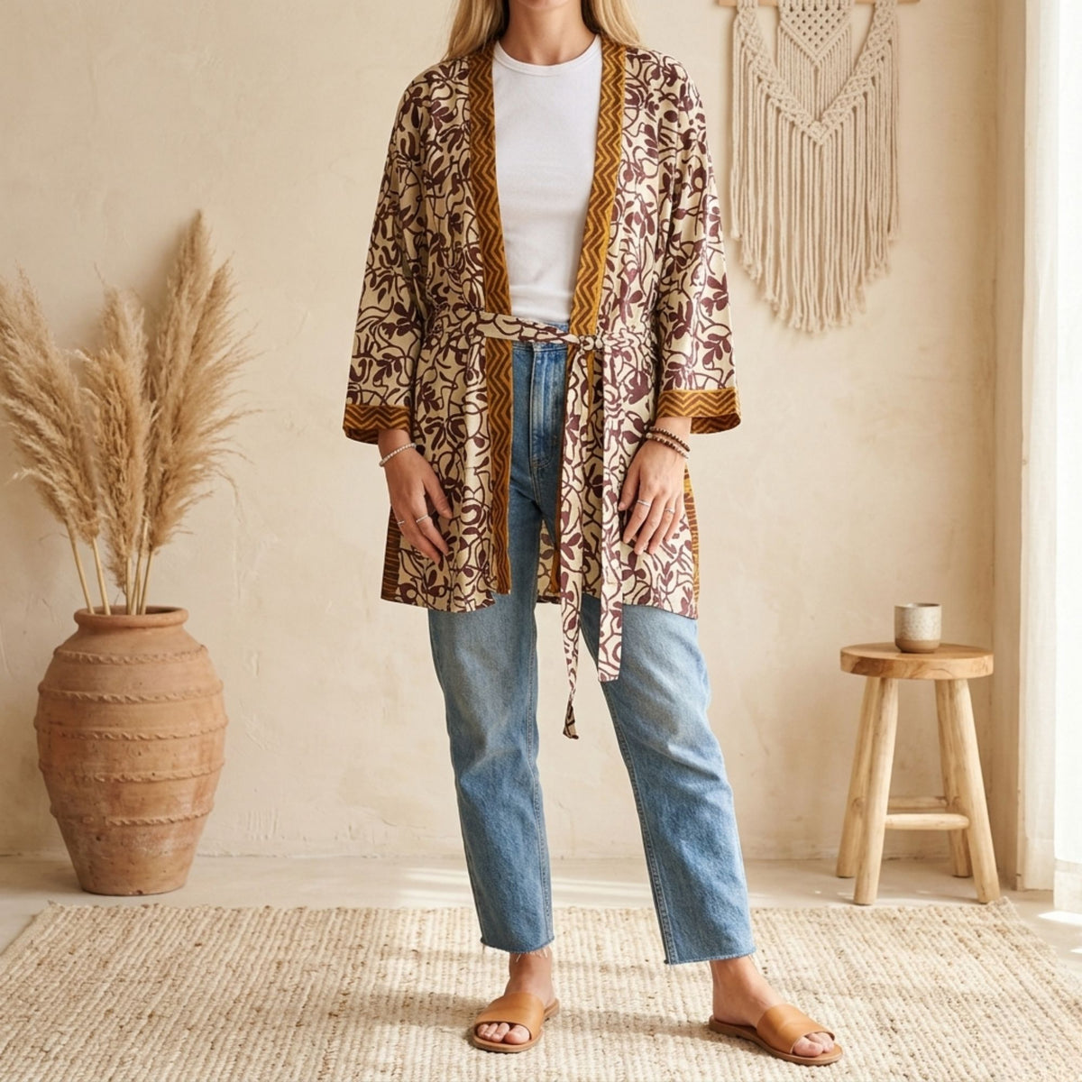 Avani Kimono Brown n&