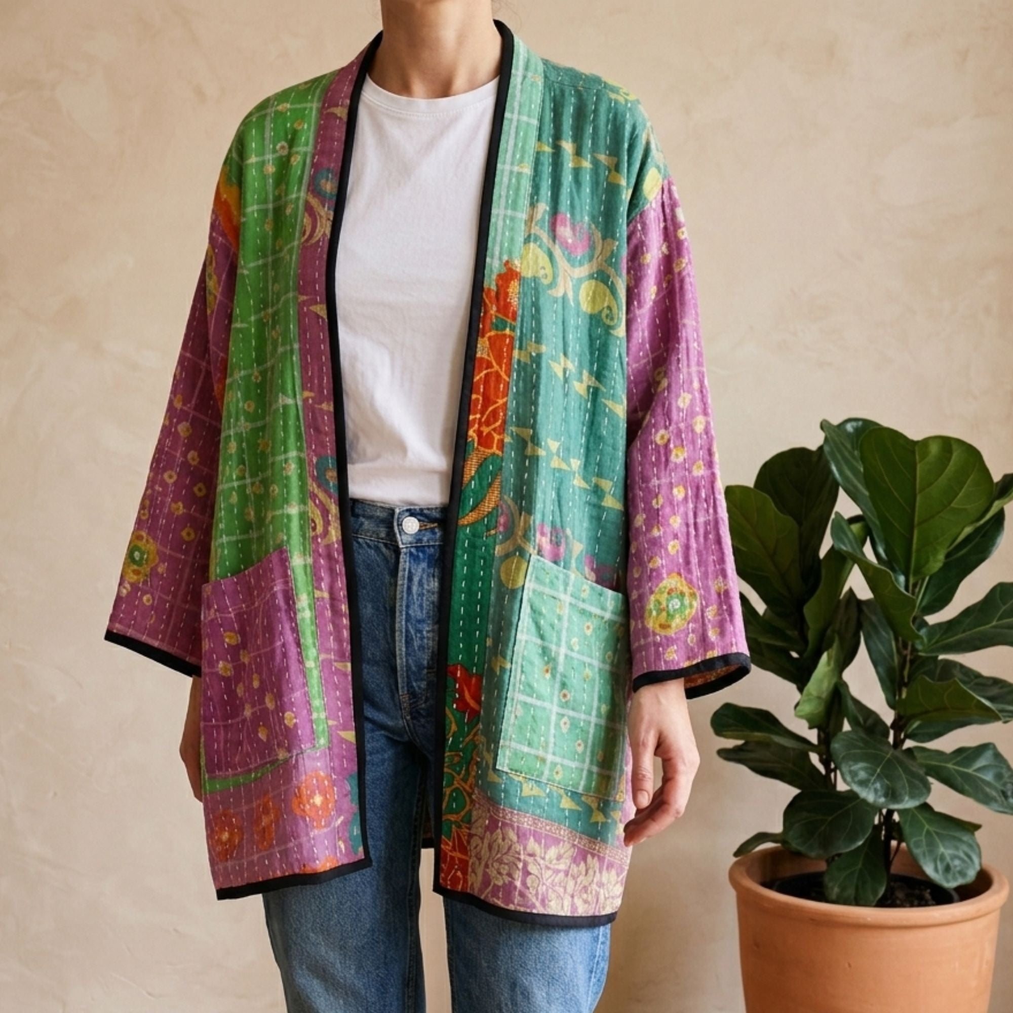 Kantha Cardigan 11