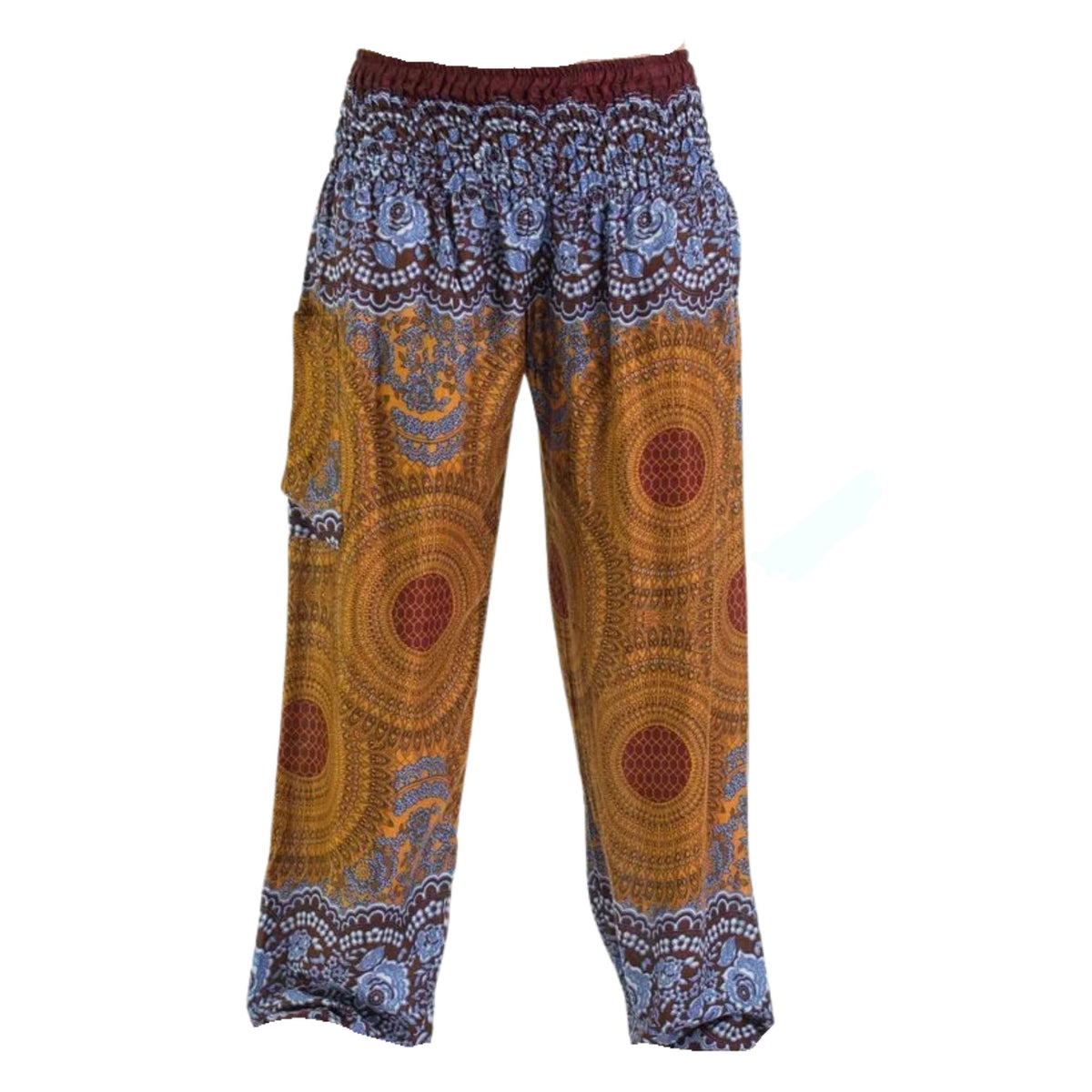 Thai Haremsbukser High-Cut Bronze