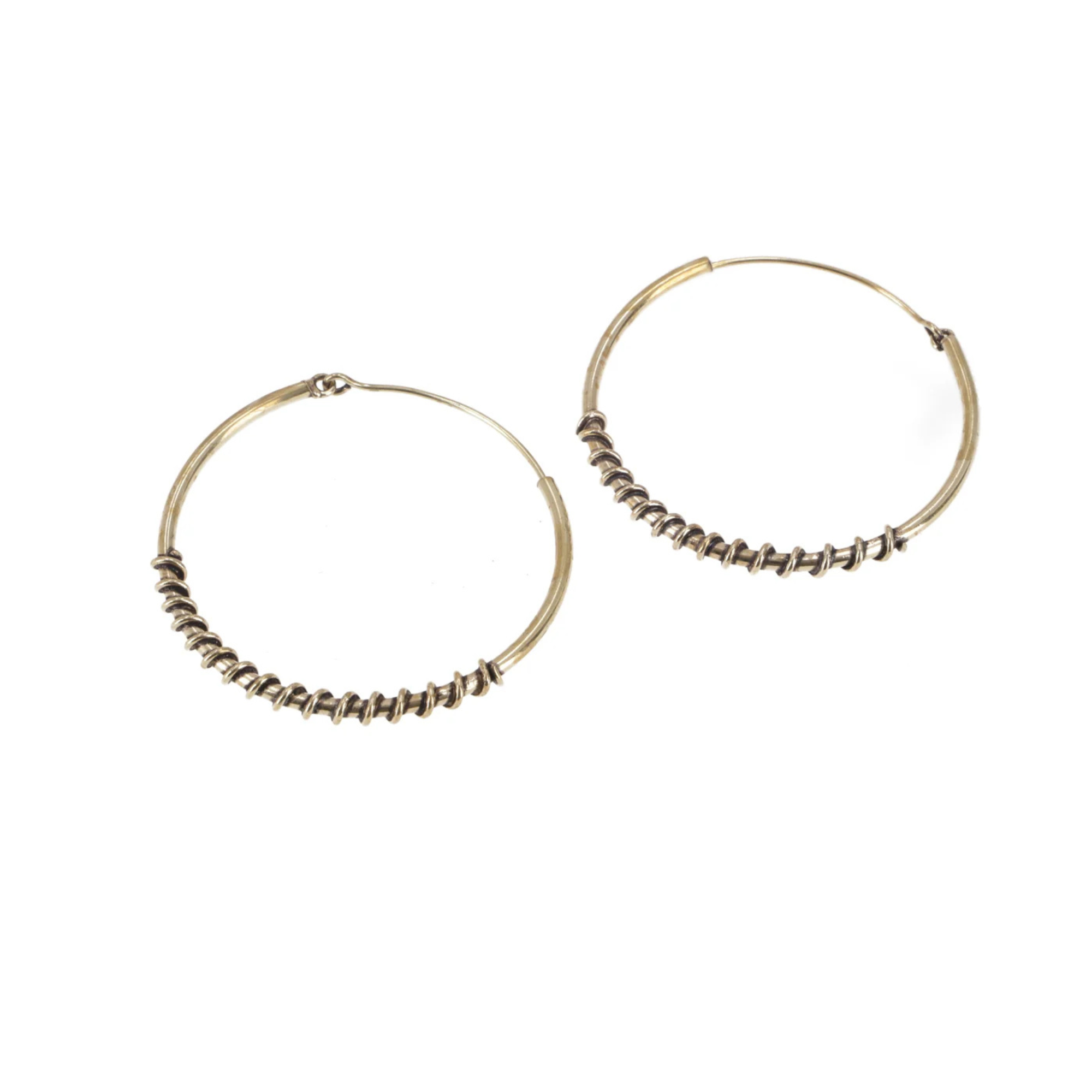 Brass Hoops