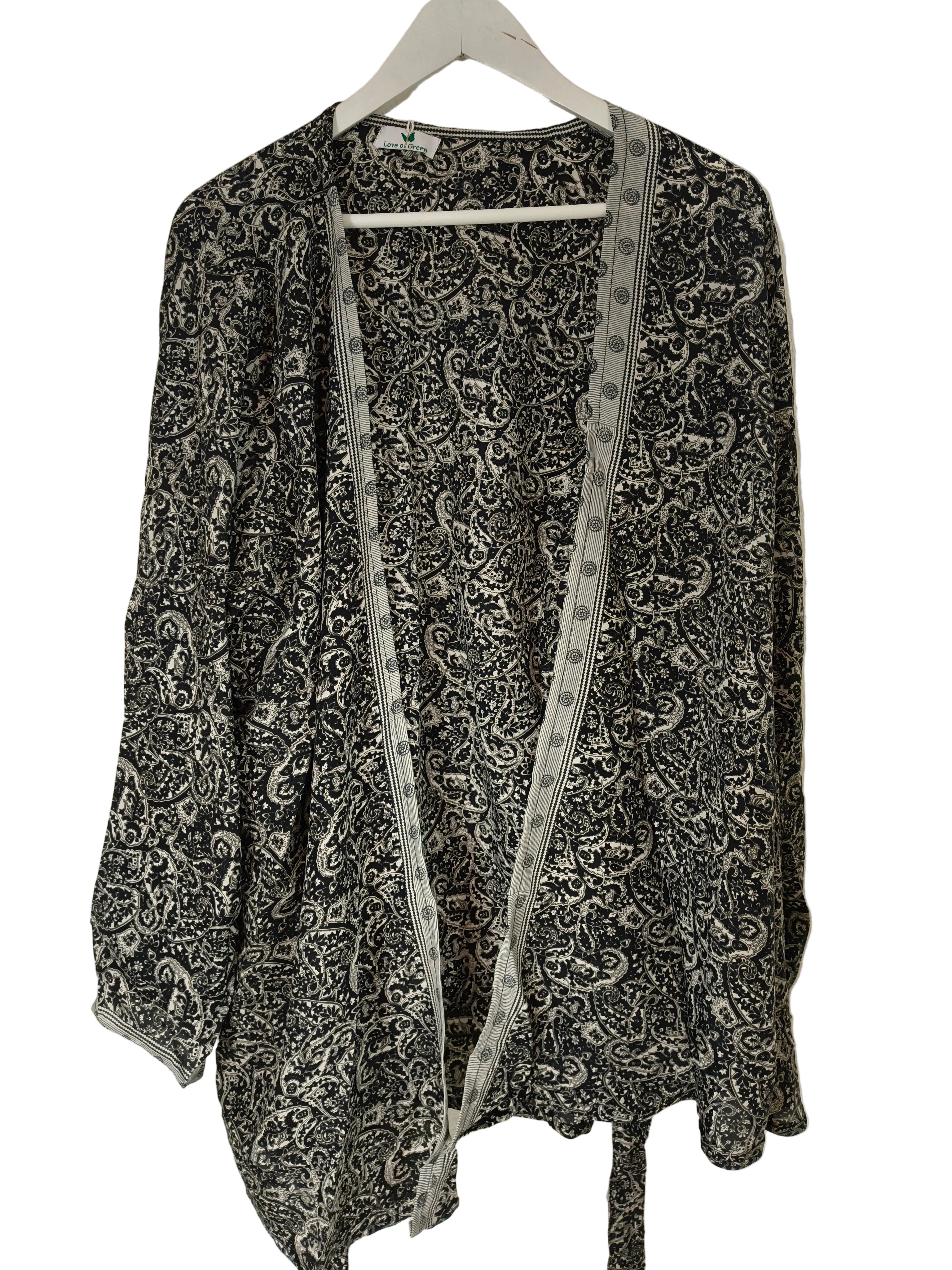 Avani Kimono India Grey
