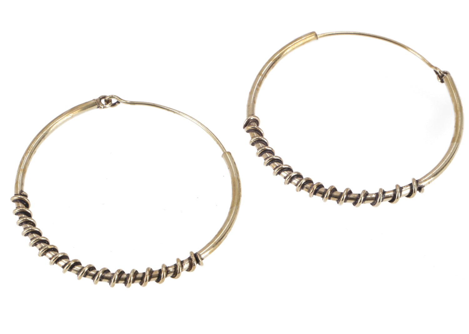 Brass Hoops