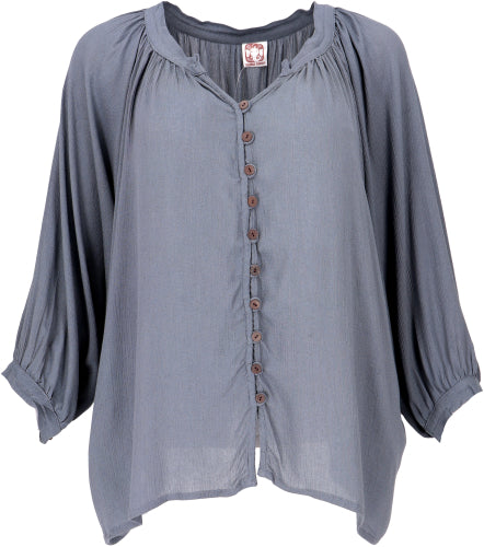 Boho Bluse Grå