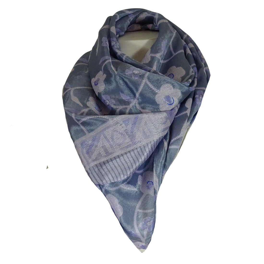 Amara Tørklæde Greyish Blue