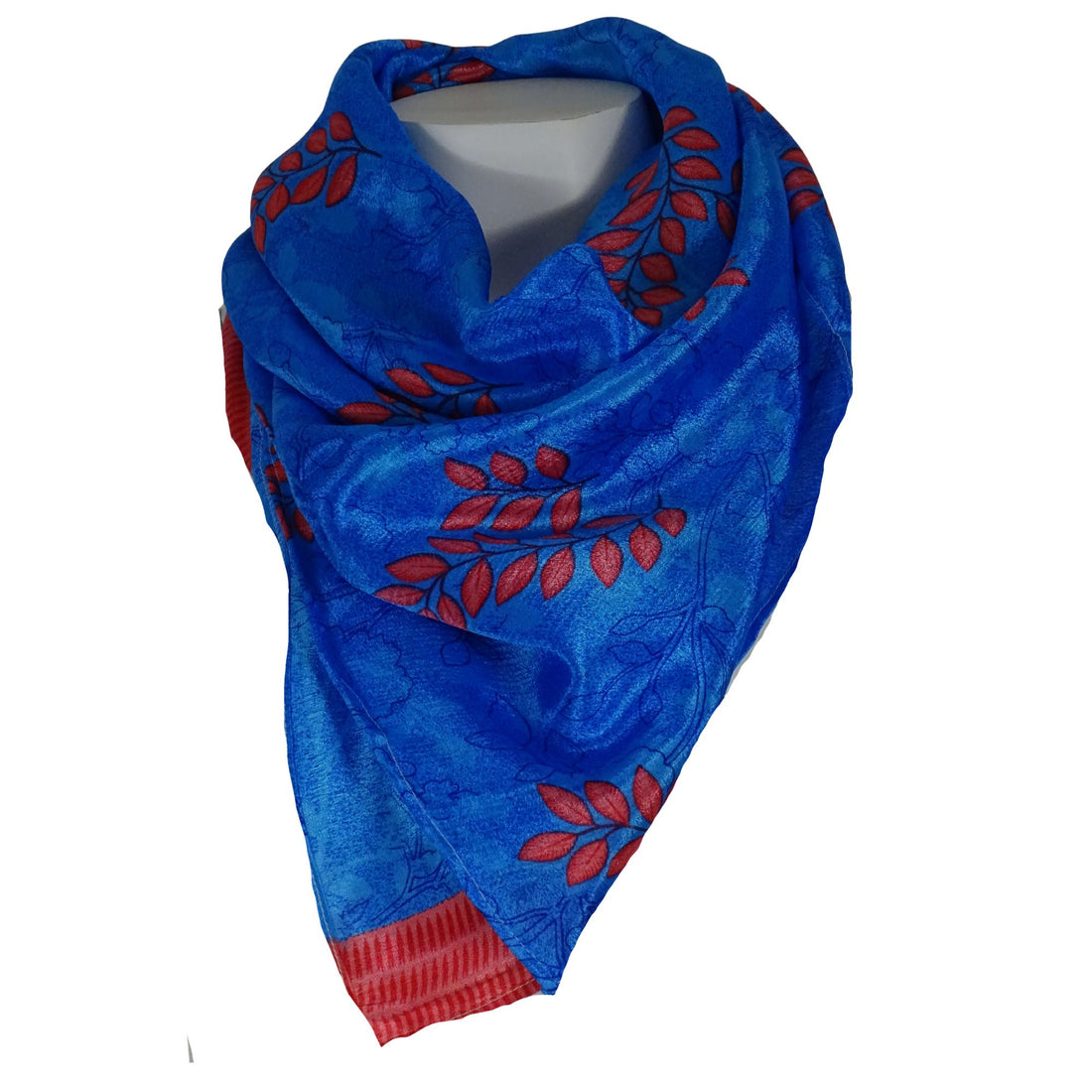 Amara Tørklæde Coral Blue
