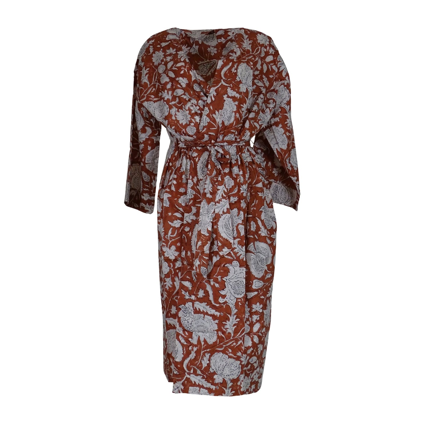 Kimono Blockprint Sienna