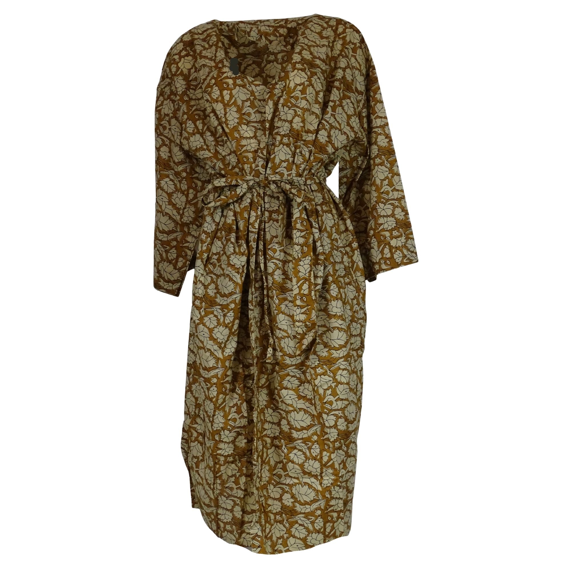Kimono Blockprint Curry