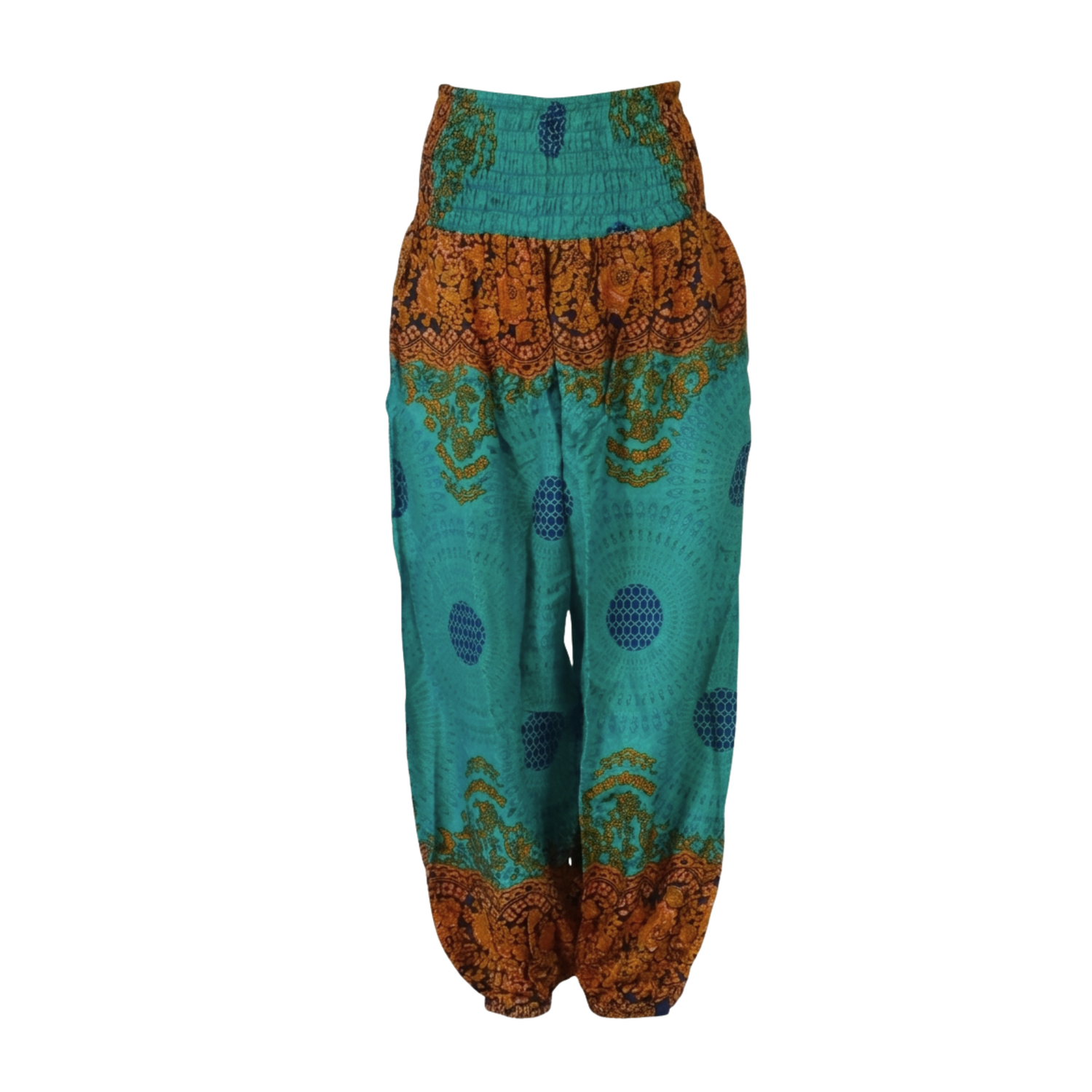 Haremsbukser Mandala Turquoise