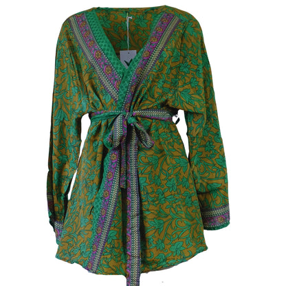 Avani Kimono India Green