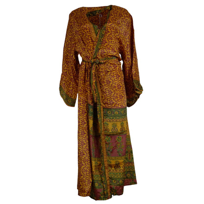 Leela Lang Kimono Burnt Orange