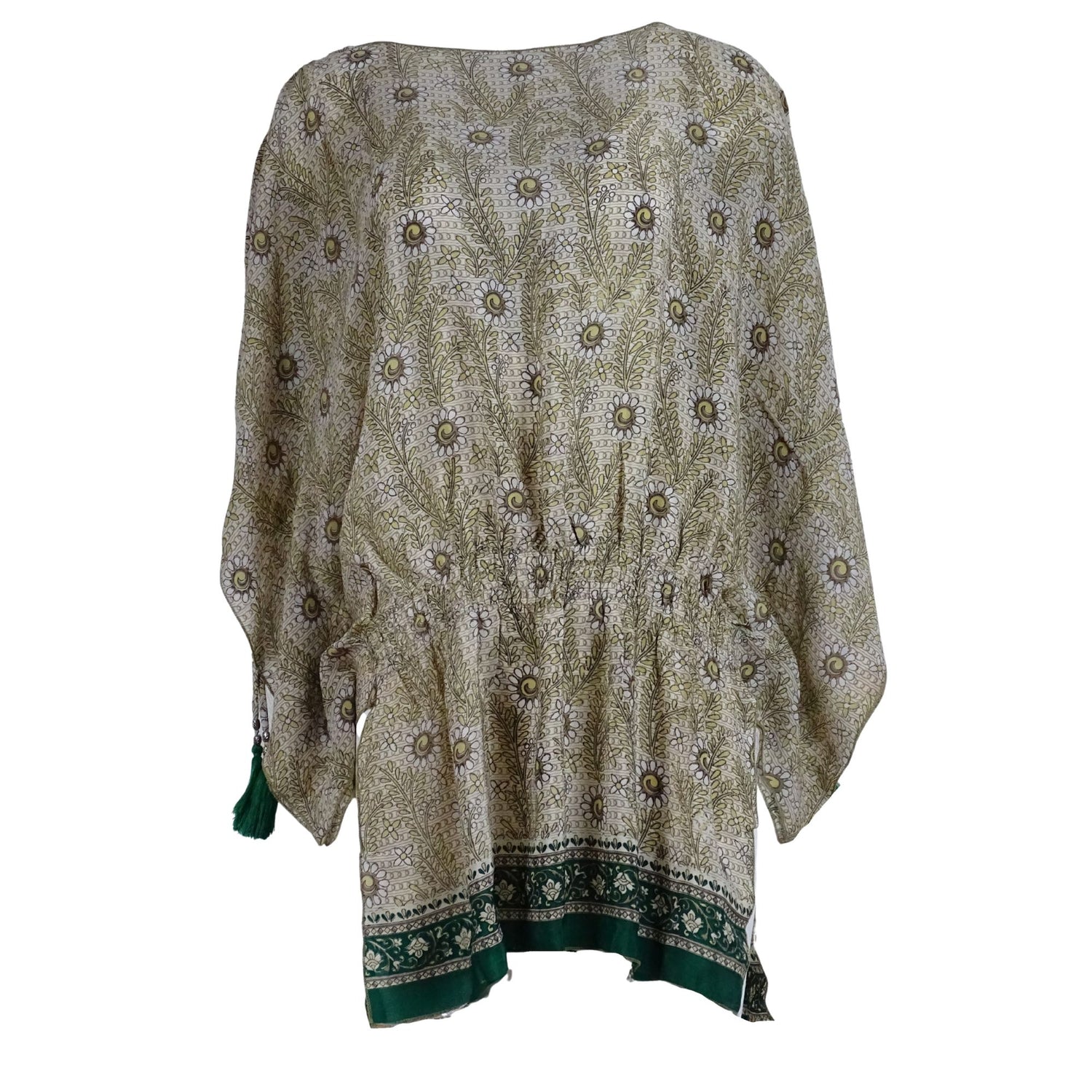 Priya Kaftanbluse Beige n&