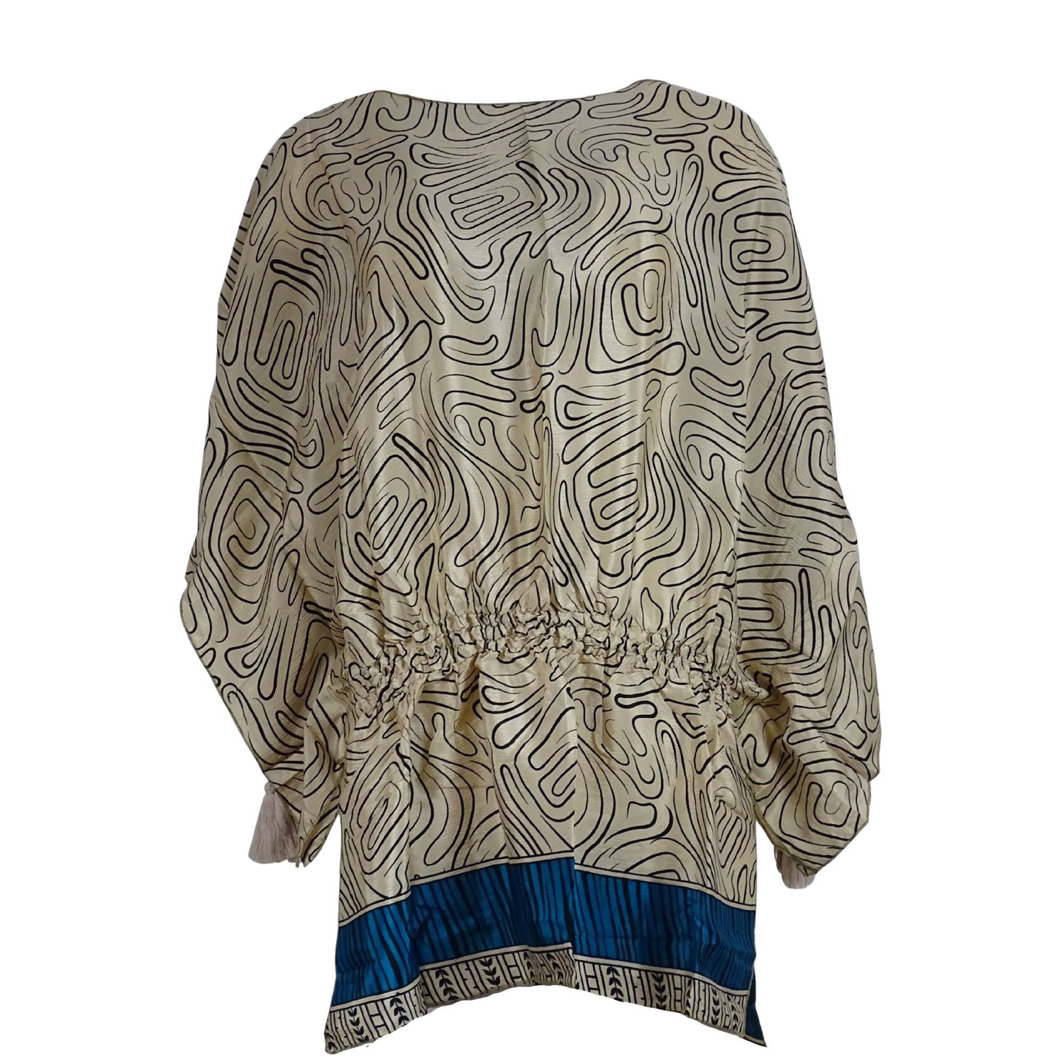Priya Kaftanbluse Beige n&