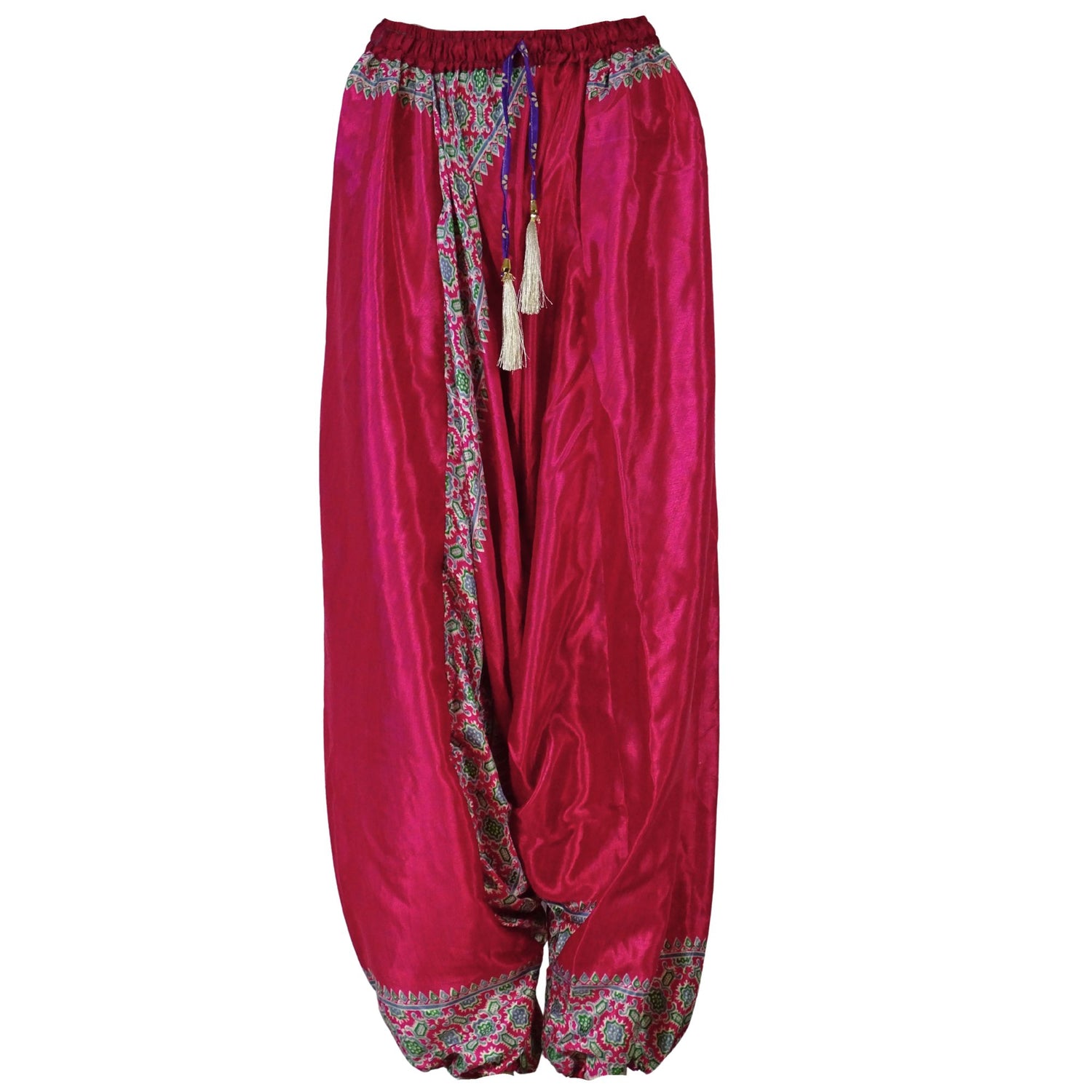 Baggy Haremsbukser India Pink