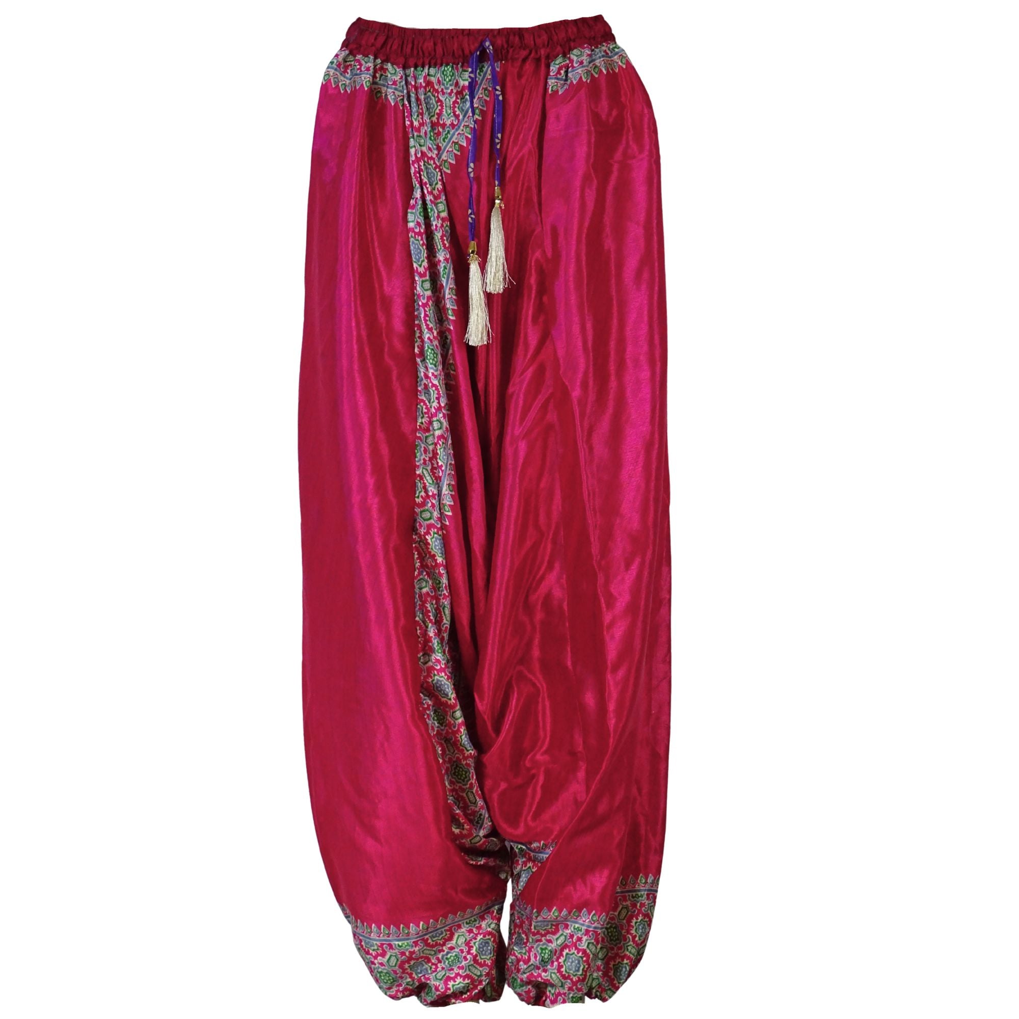 Baggy Haremsbukser India Pink