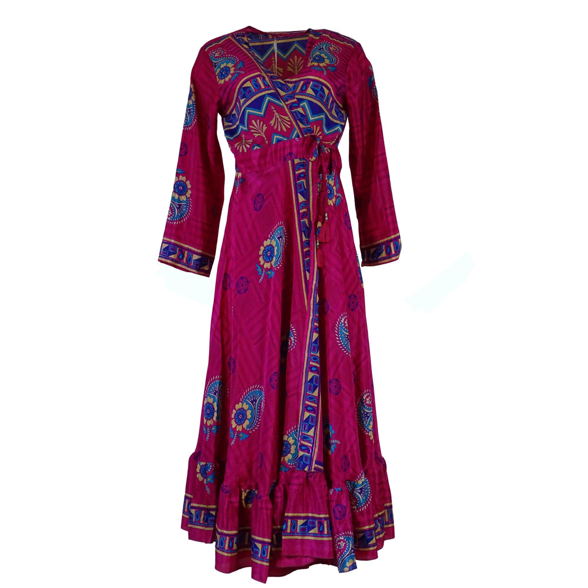 Bhavani Slå-om Kjole Fuchsia