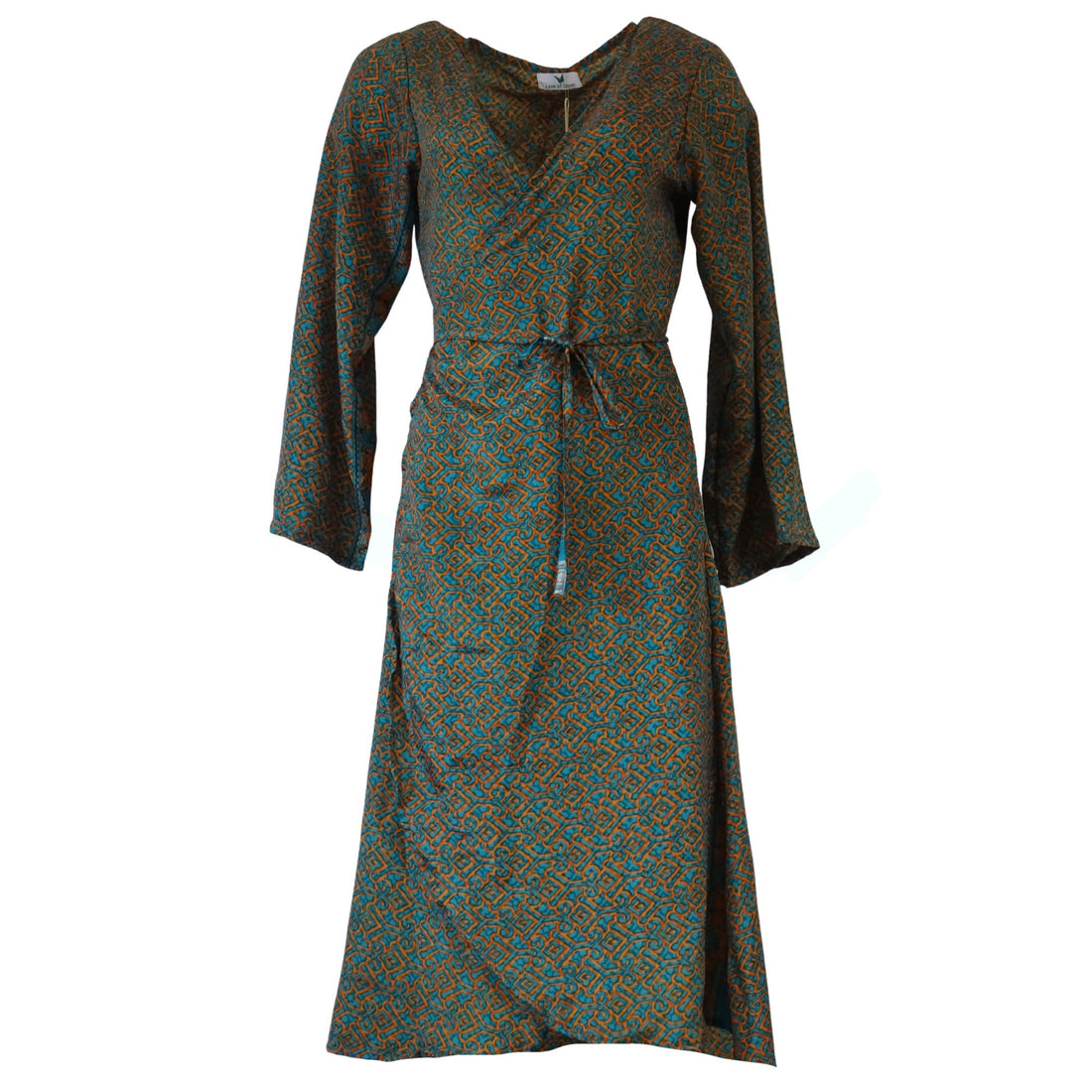 Mandara Wrap Kjole Rust n&