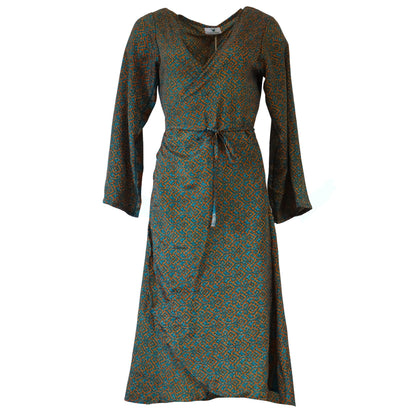 Mandara Wrap Kjole Rust n&