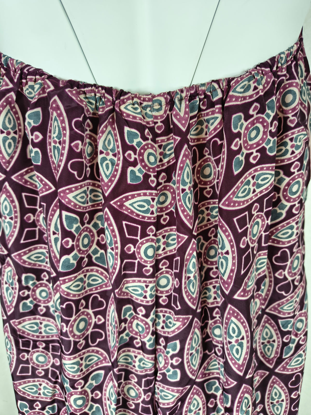 Nisha Halterneck Buksedragt - Burgundy