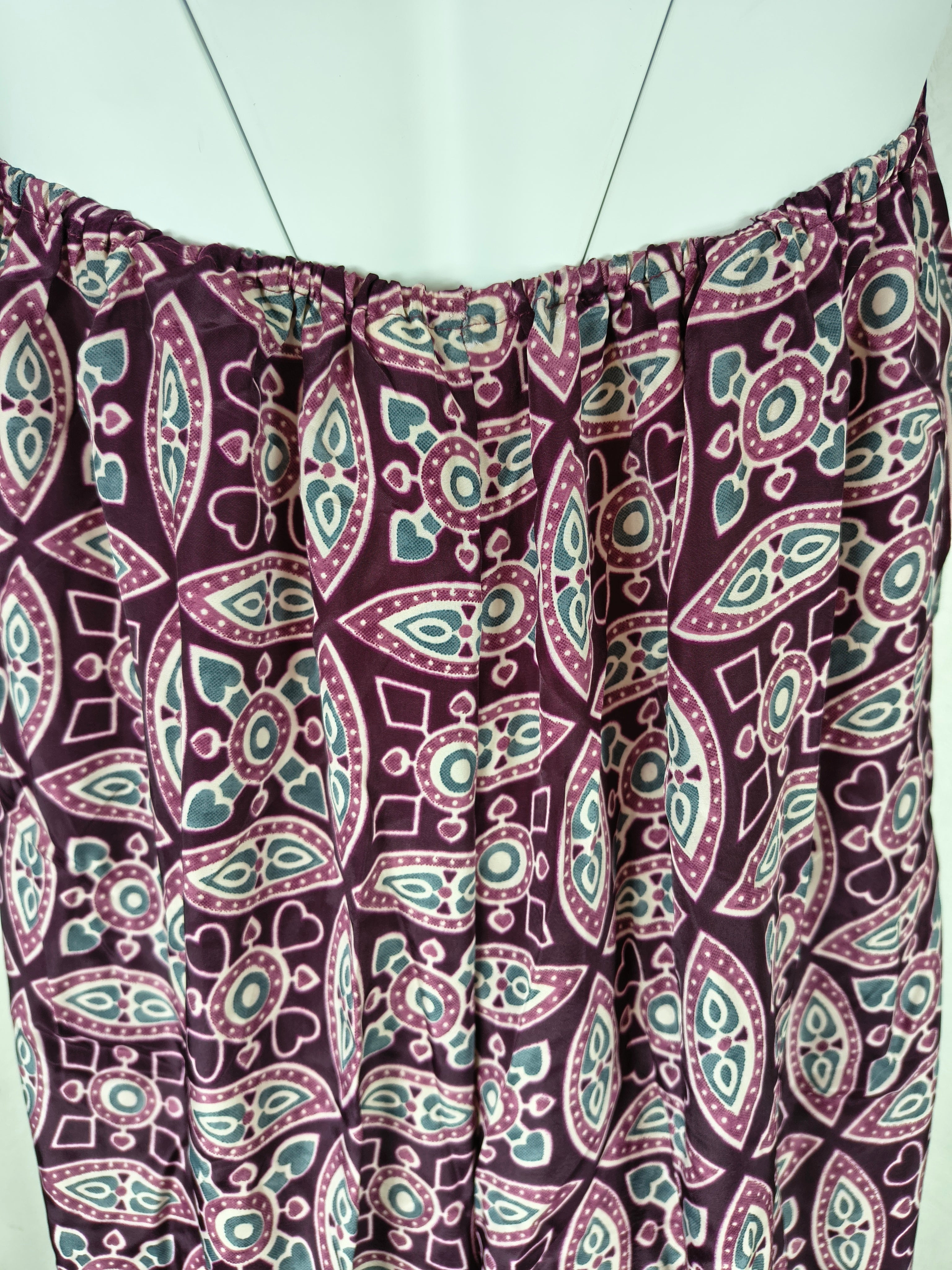 Nisha Halterneck Buksedragt - Burgundy