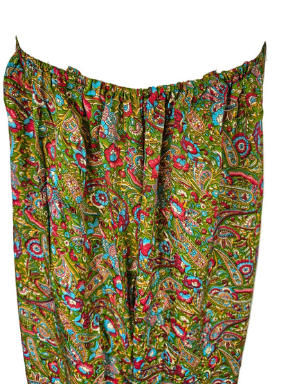 Nisha Halterneck Buksedragt - Paisley Green
