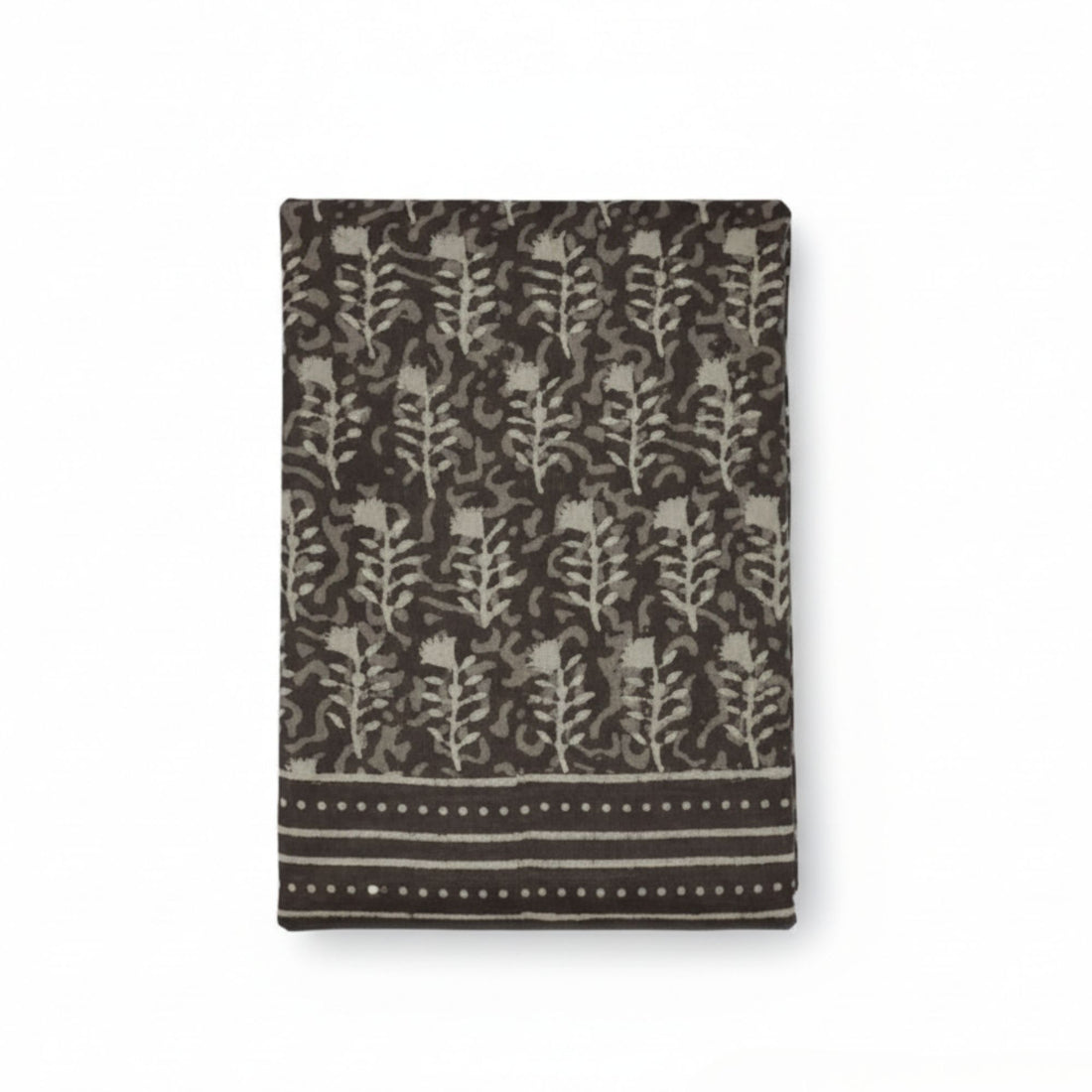 Blockprint Sarong Taupe