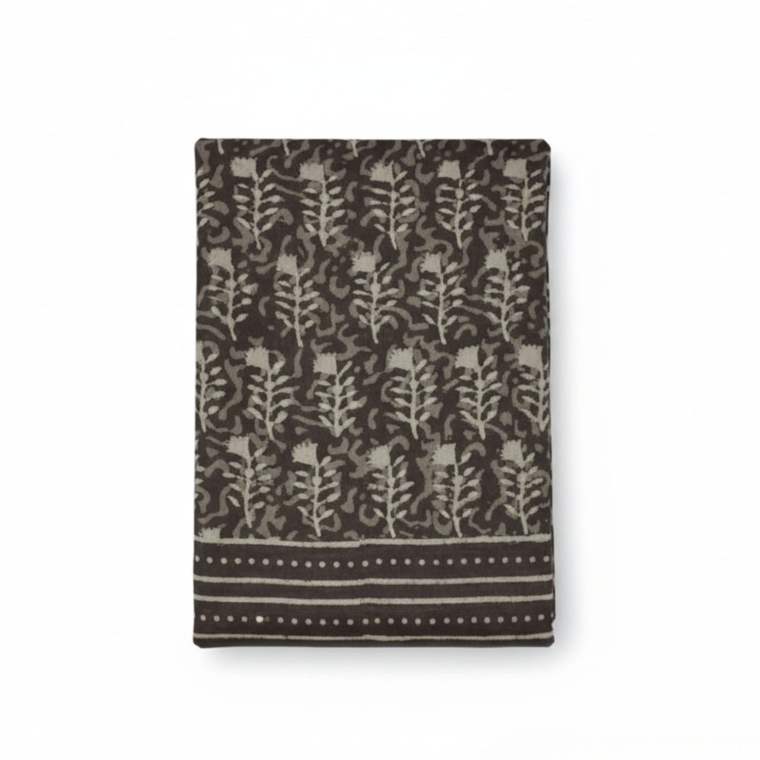 Blockprint Sarong Taupe