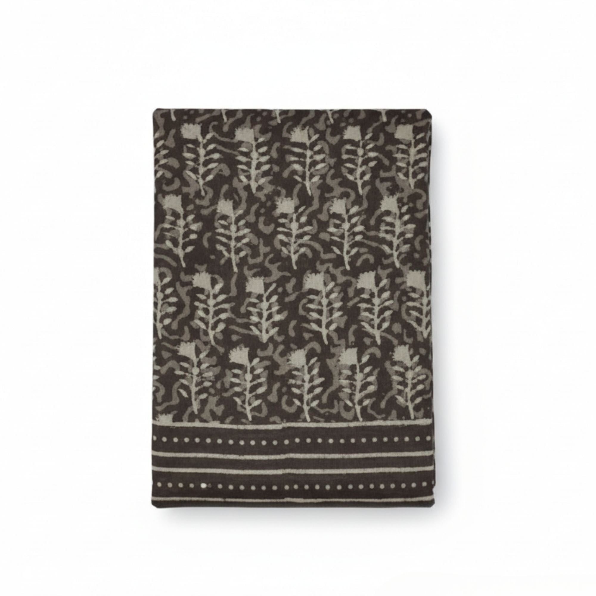 Blockprint Sarong Taupe