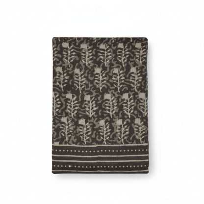 Blockprint Sarong Taupe