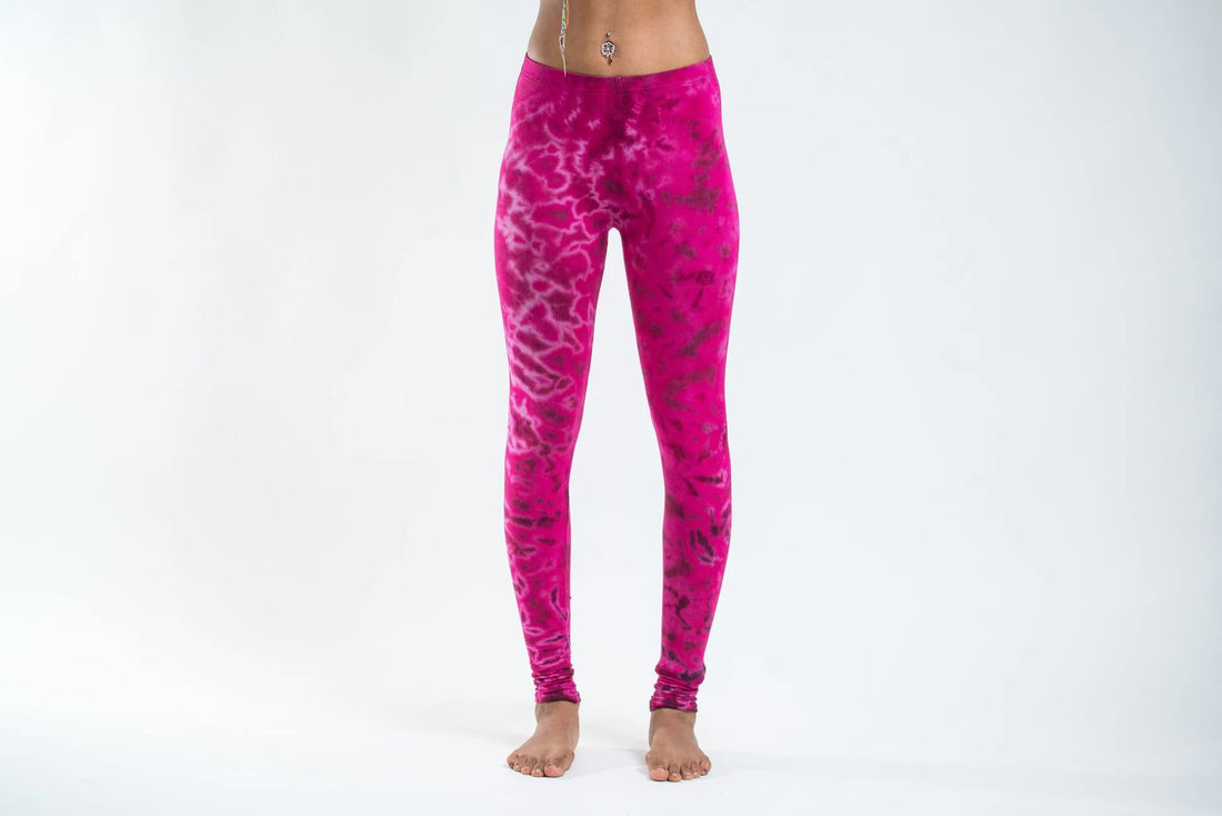 Tie Dye Leggings Pink
