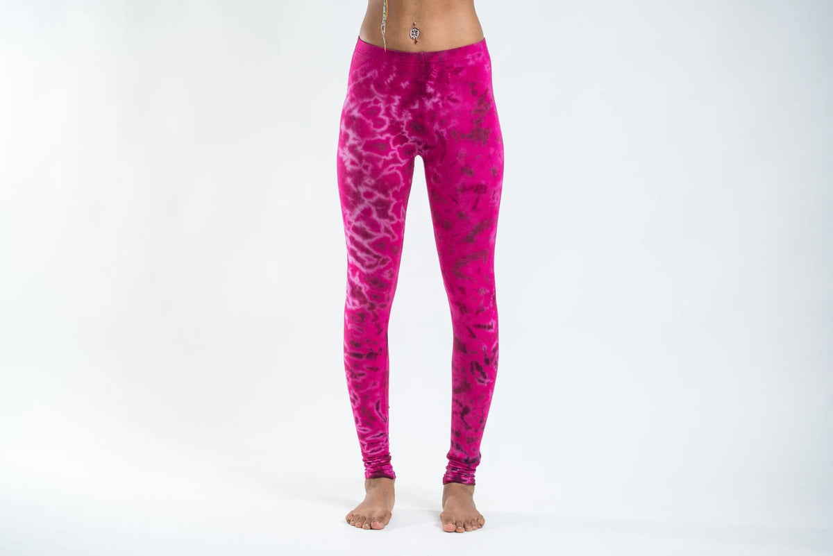 Tie Dye Leggings Pink