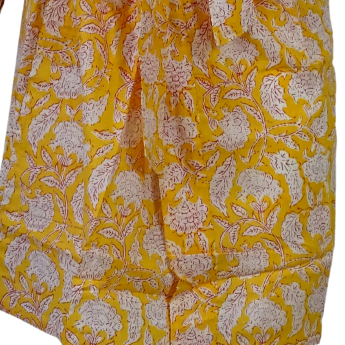 Kimono Blockprint Yellow