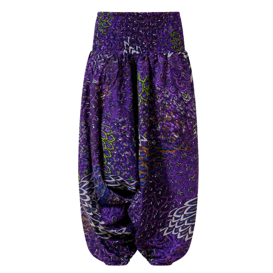 Baggy Bukser Peacock Purple