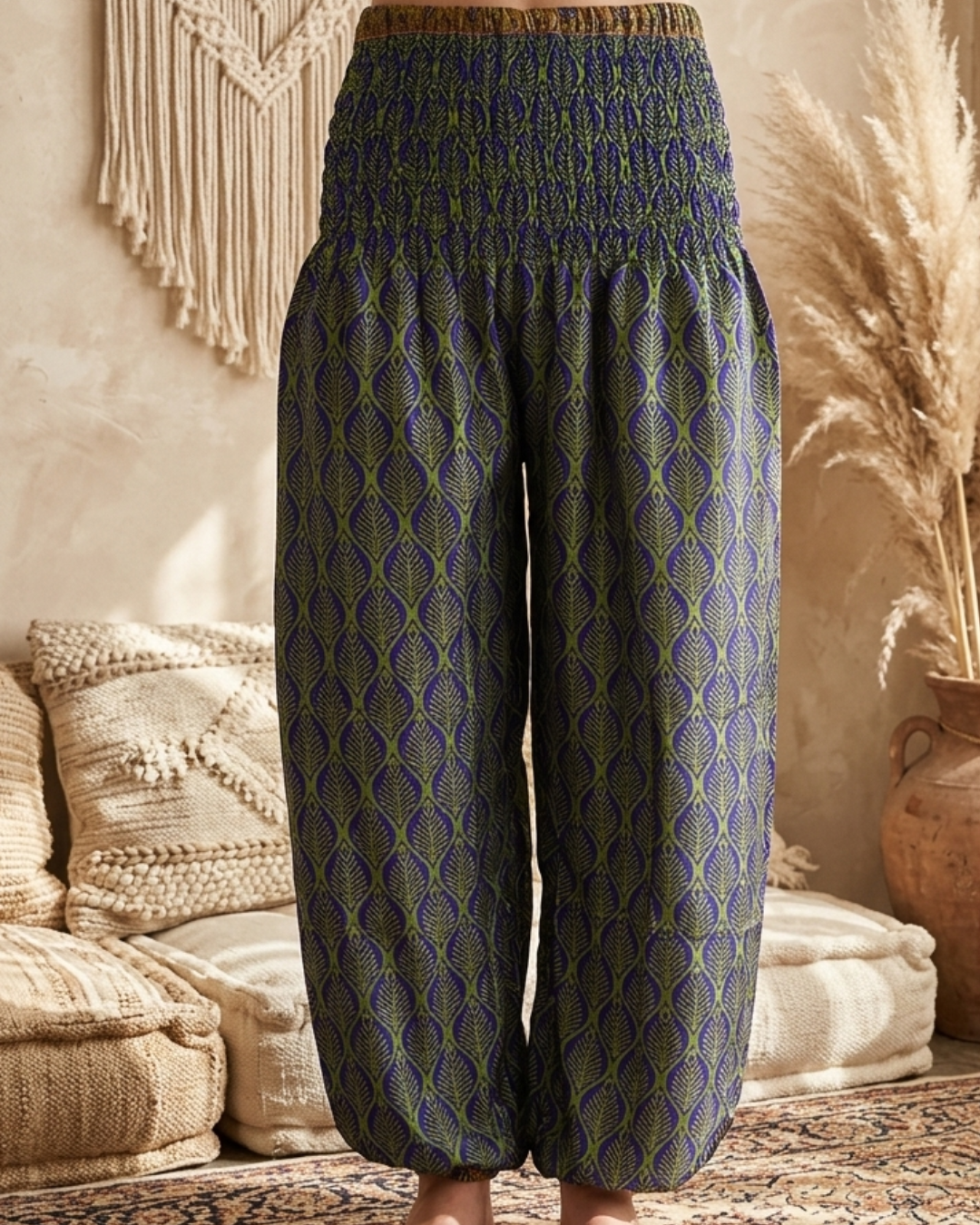 Haremsbukser Vintage Purple n&