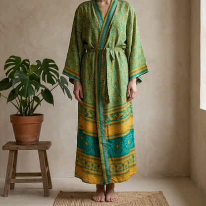 Leela Lang Kimono Yellow n&