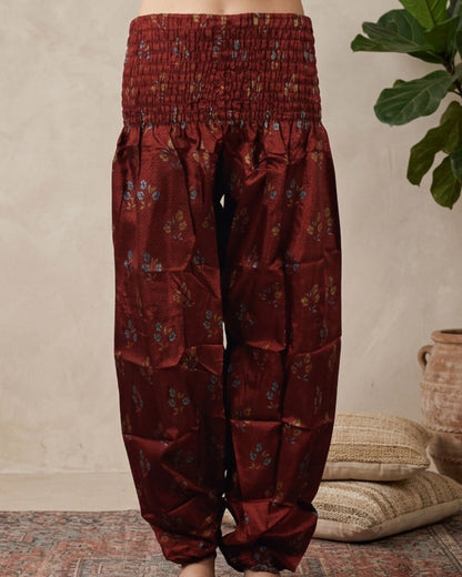 Haremsbukser Vintage Rusty Red