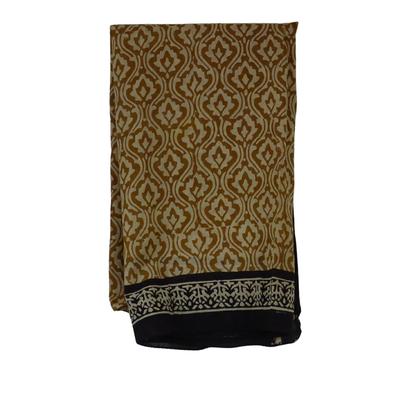 Blockprint Sarong Sand