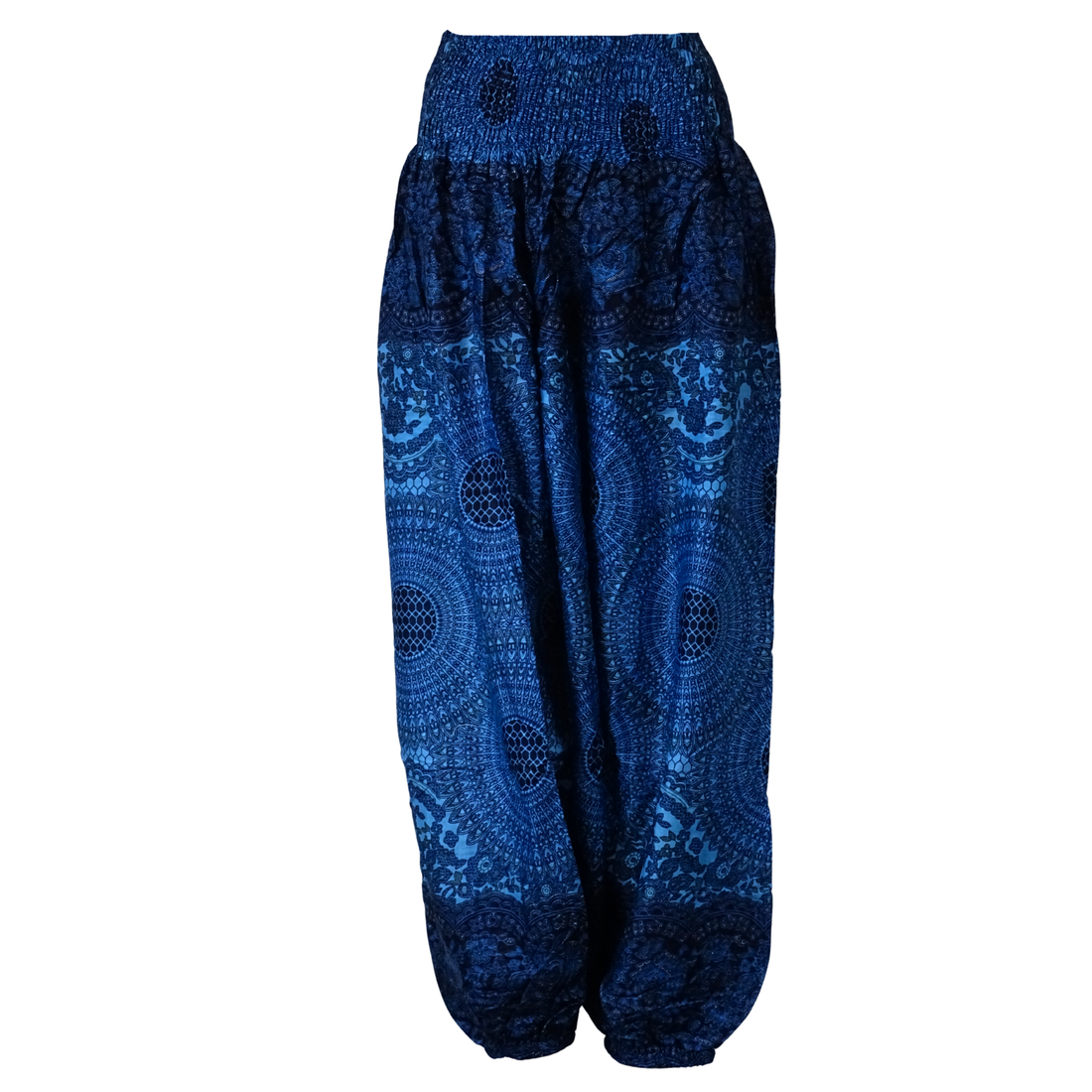 Haremsbukser Mandala Blue