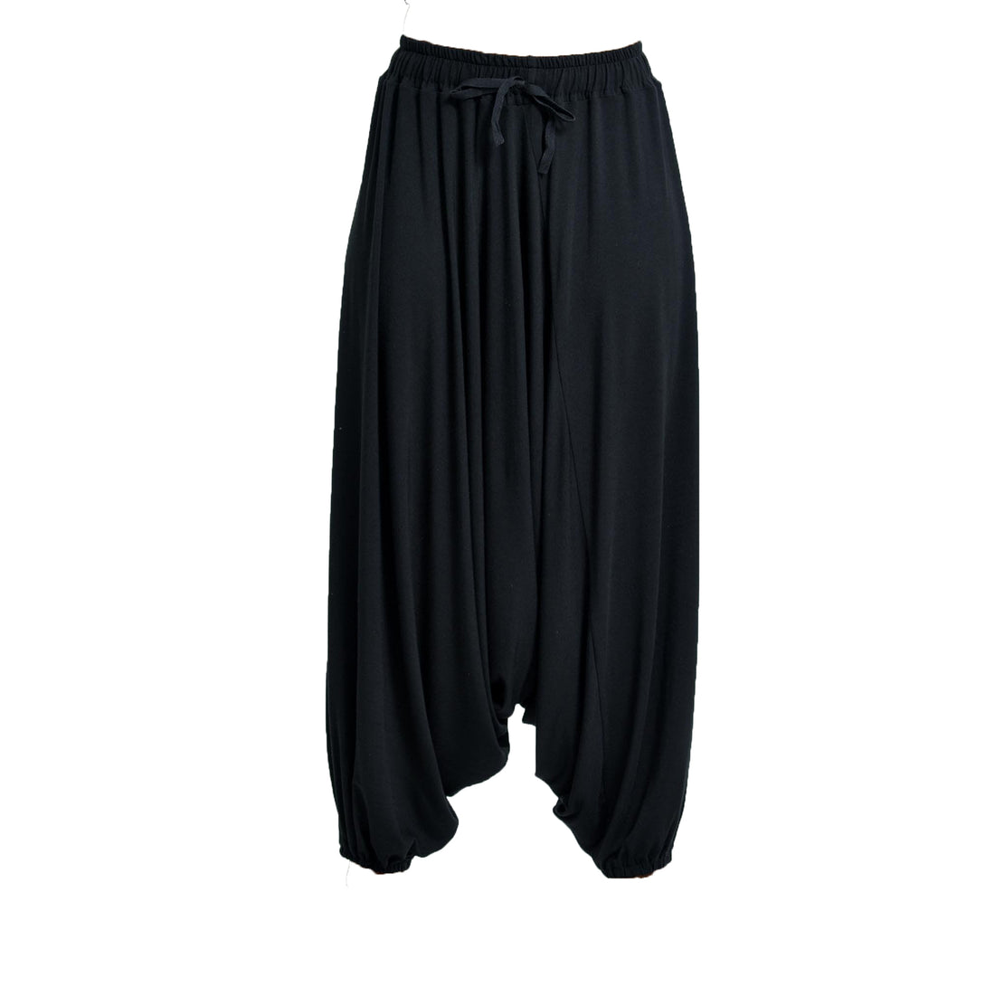Baggy Haremsbukser Sort