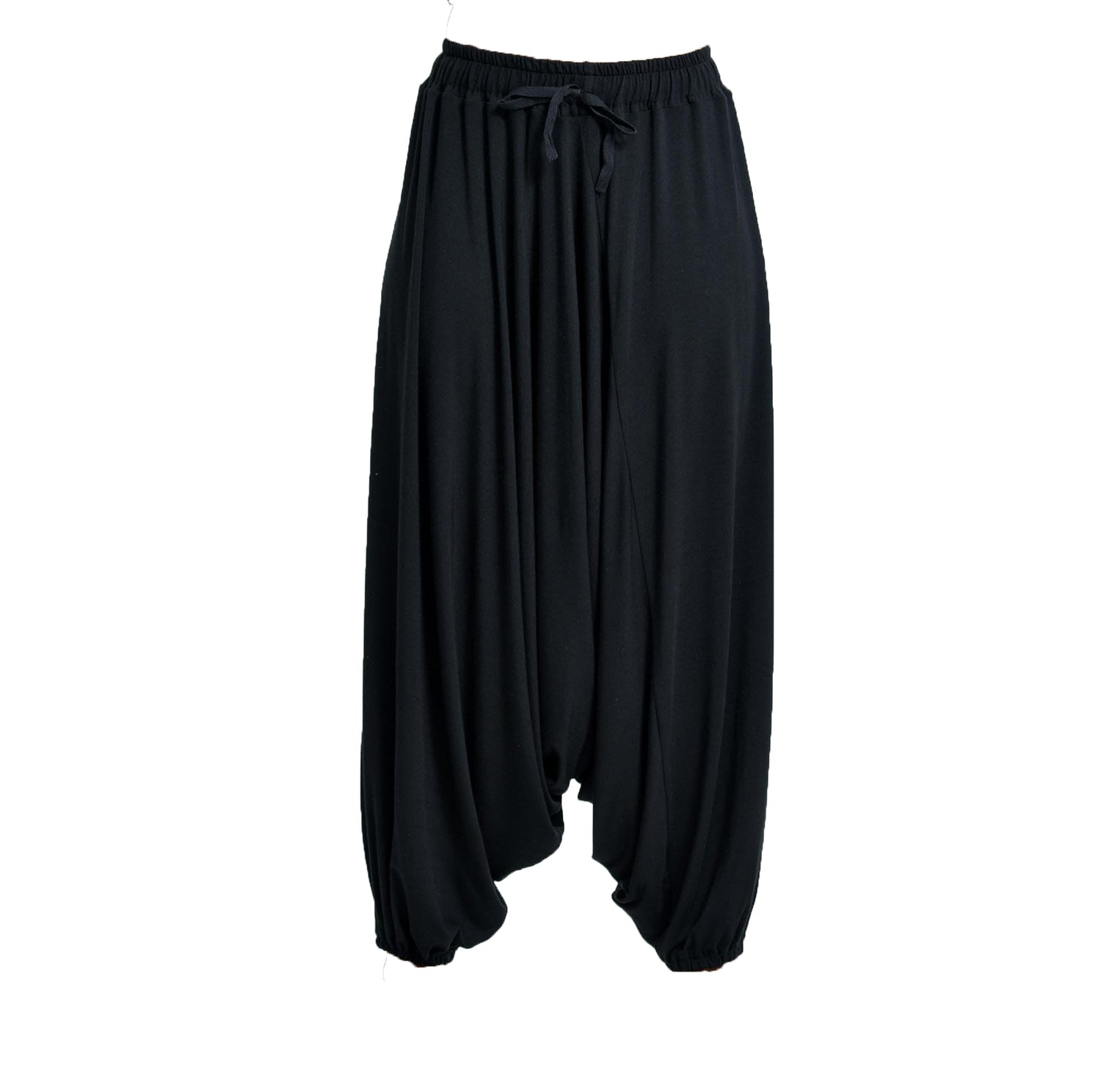 Baggy Haremsbukser Sort