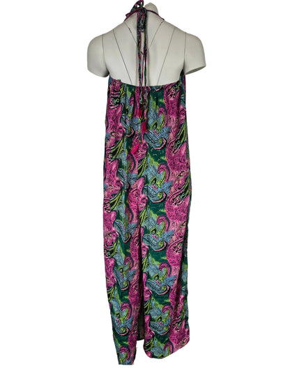 Nisha Halterneck Buksedragt - Paisley Pink
