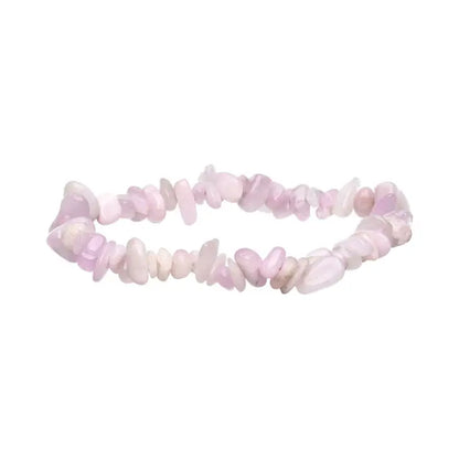 Kunzit Chip Armbånd