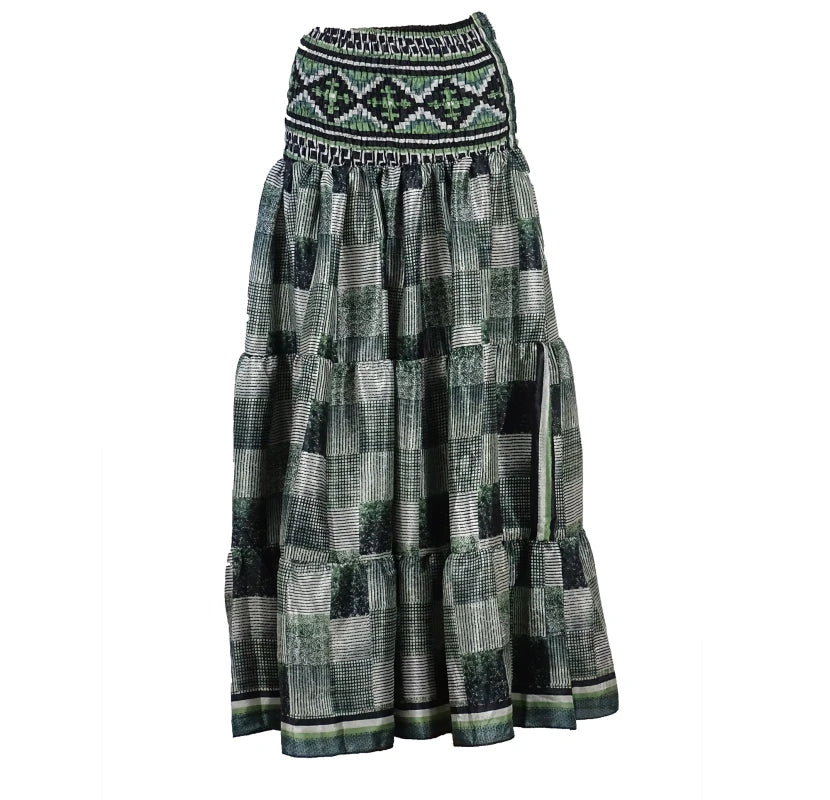 Maxi Nederdel Grey n&