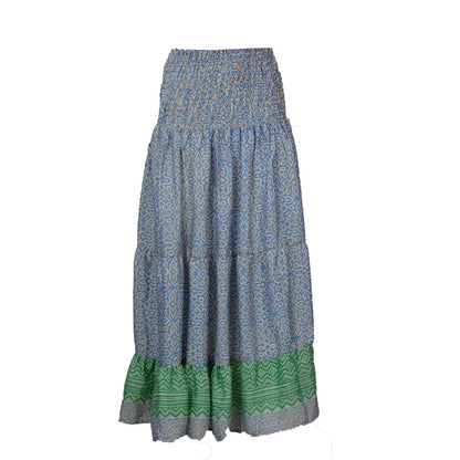 Maxi Nederdel Light Blue