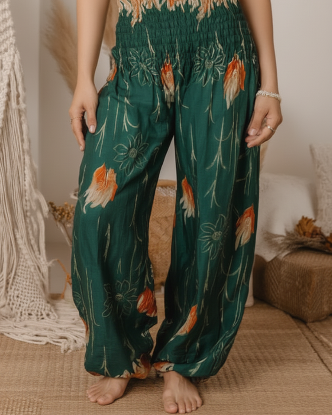 Haremsbukser Vintage Gold n&